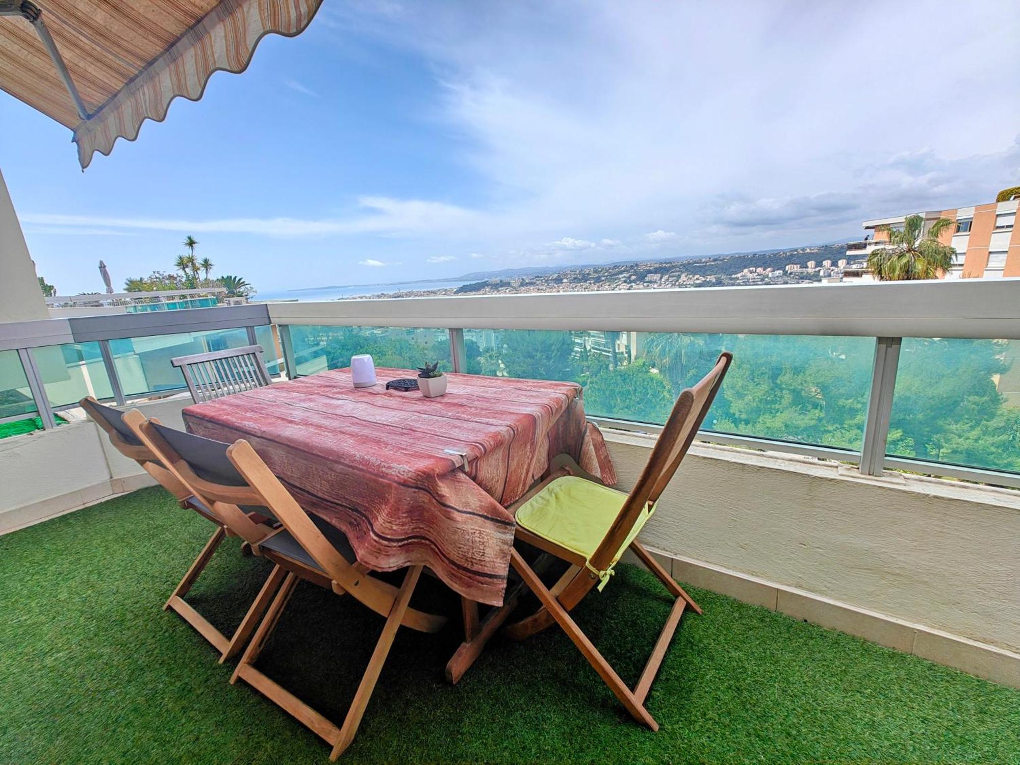 2 Bedroom Flat With Terrasse & Car-Park Nice Ouest Εξωτερικό φωτογραφία